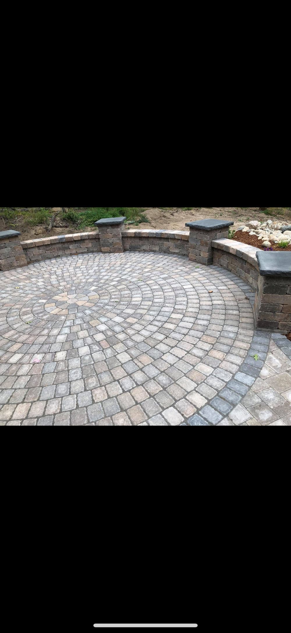 Project Circular Patio Construction image