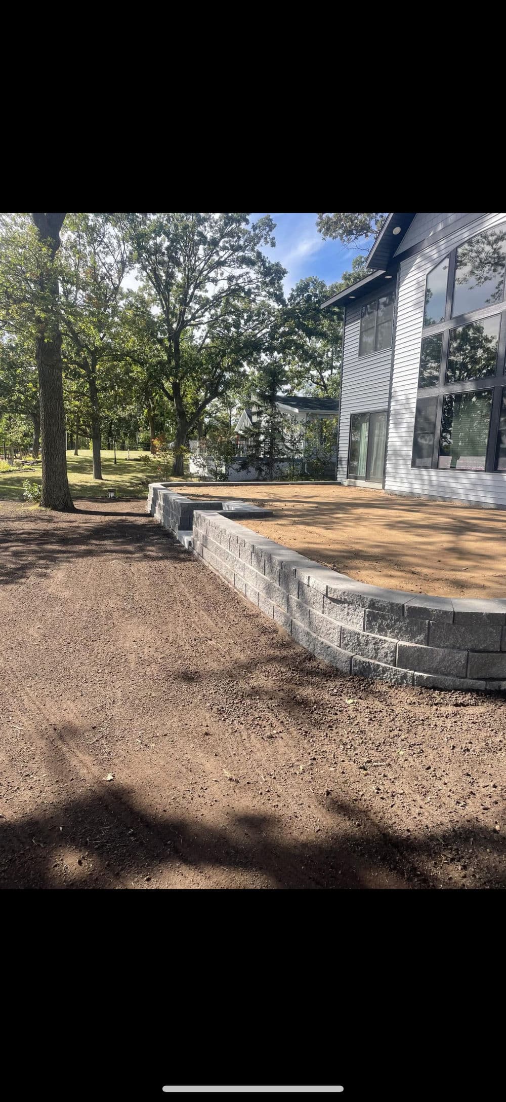 Patio Construction for Residential Property in Perham, MN