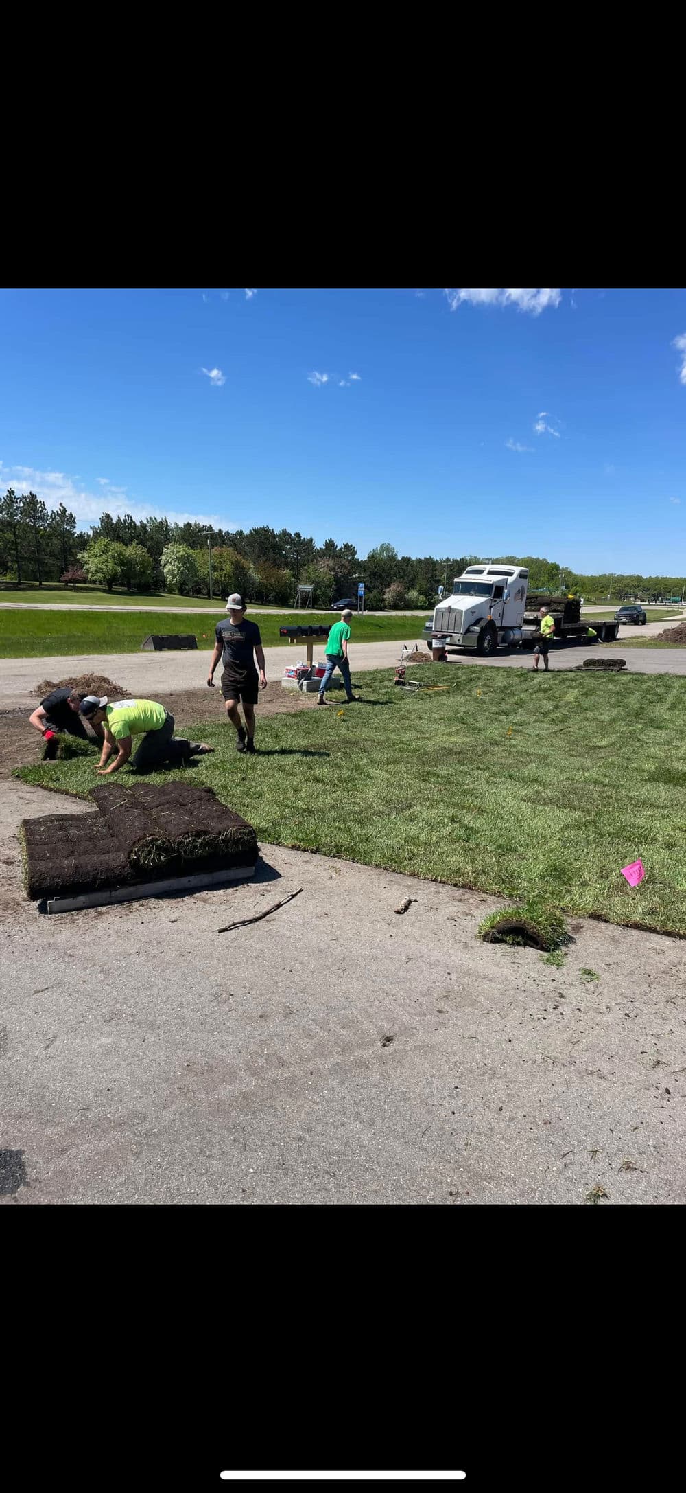 Sod & Irrigation install!